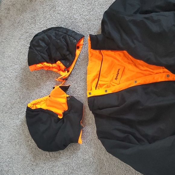 Preowned, Black/Orange hunting coat. - Picture 6 of 13